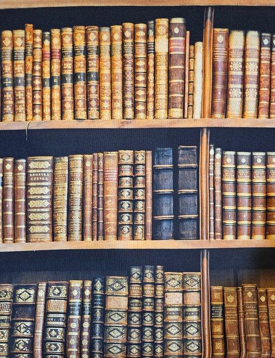 Geen RESERVE PRICE! Tessuto Libreria antica Esclusiva, Antiek en Kunst, Antiek | Kleden en Textiel