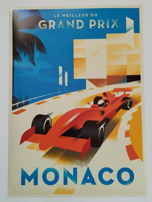 M.B - MONACO - Grand prix 2015 - Fairmont Hôtel, Antiek en Kunst, Kunst | Tekeningen en Foto's