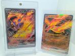 Pokémon - 2 Card - Team Rocket’s Moltres SAR + RR 2 card Set, Nieuw