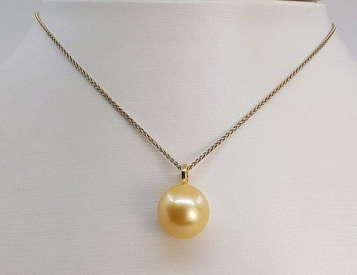 Zonder Minimumprijs - Hanger - 14 karaat Geel goud - 11x12mm, Sieraden, Tassen en Uiterlijk, Antieke sieraden