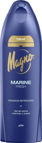 Magno Shower Gel Marine Fresh 550ml., Sieraden, Tassen en Uiterlijk, Uiterlijk | Lichaamsverzorging, Nieuw, Verzenden