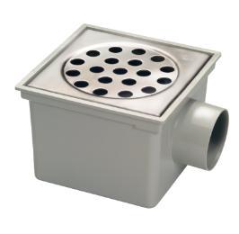 Emmer Vloer Put | ABS | 45 l/min | Vierkant HorecaTraders, Zakelijke goederen, Horeca | Meubilair en Inrichting, Verzenden