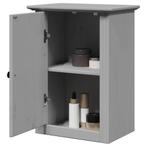 vidaXL Badkamerwandkast BODO 44x30x60 cm grijs, Huis en Inrichting, Verzenden, Nieuw