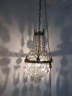 Plafondlamp - Kristal, Messing - kandelaar met pendels