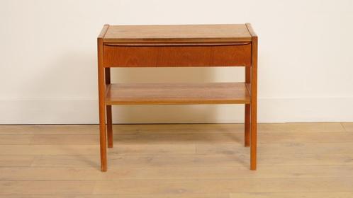 Vintage ladekast | Nachtkastje | Audiomeubel | Teak, Huis en Inrichting, Kasten | Ladekasten, Ophalen of Verzenden