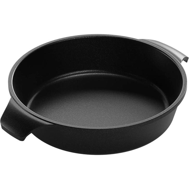 AMT Gastroguss Serveerpan Ø 22 cm – Titanium – Krasbest, Huis en Inrichting, Keuken | Potten en Pannen, Nieuw, Ophalen of Verzenden