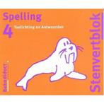Stenvert Antwoorden Spelling 4 groep 6, Verzenden, Nieuw