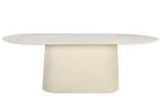 Ovale Eettafel Patrice – Crème Wit | 230 x 110 cm, Huis en Inrichting, Ophalen, Nieuw