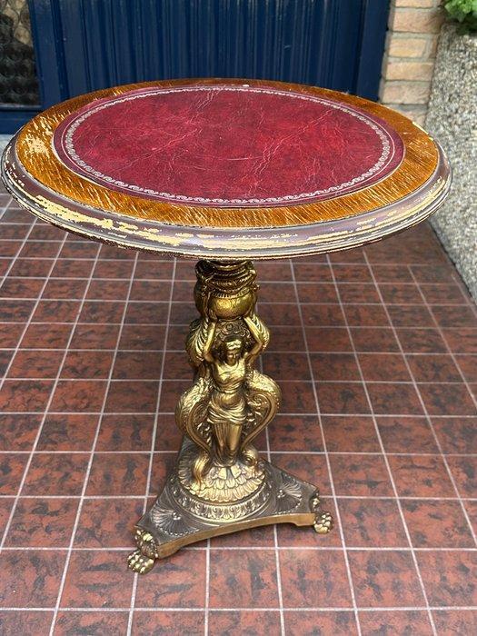 Loevsky & Loevsky - Tafel - Hout, Leder, Messing -, Huis en Inrichting, Overige Huis en Inrichting
