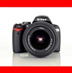 Nikon D60 + lens AF-S 18-55mm + driepoot statief Digitale, Nieuw
