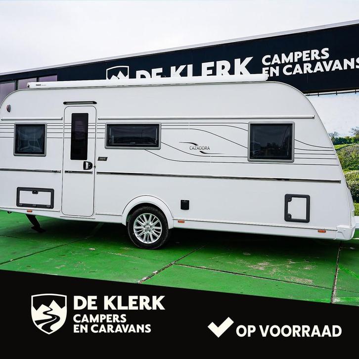 Tabbert Cazadora 490 TD Christmas Special, Caravans en Kamperen, Caravans, 1250 - 1500 kg, tot en met 4, 7 tot 8 meter, Tabbert