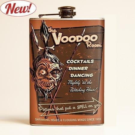 Retro a Gogo, Voodoo Room Flask., Diversen, Overige Diversen, Nieuw, Verzenden