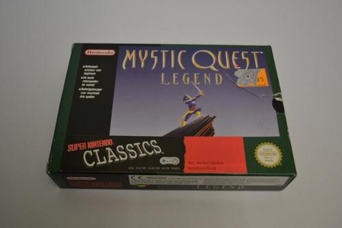 Mystic Quest Legend (SNES HOL CIB), Spelcomputers en Games, Games | Nintendo Super NES, Zo goed als nieuw, Verzenden