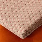 Hoogwaardige Gobelin-stof – Taupe met rode en oranje stippen, Antiek en Kunst