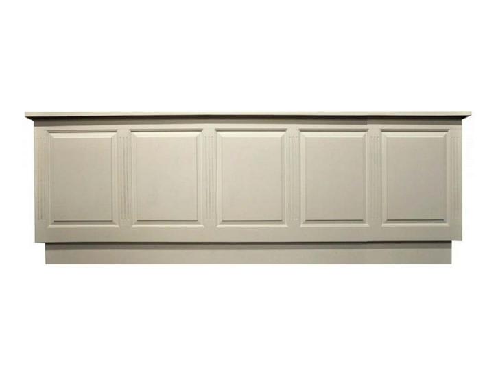 Witte toonbank van 305 cm breed, Zakelijke goederen, Kantoor en Winkelinrichting | Winkel en Inventaris