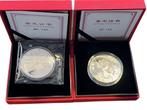 Chinese Panda 2 x 50 gram 2025 WMF Berlin Set, Verzenden, Oost-Azië, Losse munt