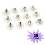 Fako Bijoux® - Oorbel Stoppers / Achterkantjes - 11mm -, Nieuw, Verzenden