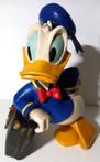 Donald Duck with a travelling suitcase (1980s) - 52 cm