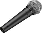 Dynamische microfoon met XLR aansluiting en microfoonhouder, Muziek en Instrumenten, Microfoons, Ophalen of Verzenden, Nieuw