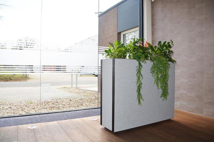 Akoestische plantenbak, 123,2x36,5x110cm, Zakelijke goederen, Kantoor en Winkelinrichting | Kantoormeubilair en Inrichting, Ophalen of Verzenden