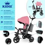 KIDIZ® 5in1 Kinderfiets - Loopfiets - Driewieler - Roze, Verzenden, Nieuw