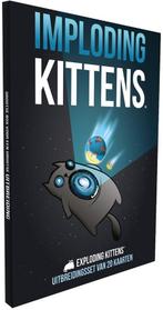 Imploding Kittens NL | Exploding Kittens -, Hobby en Vrije tijd, Gezelschapsspellen | Bordspellen, Nieuw, Verzenden