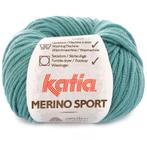 Katia Merino Sport - 52 zeegroen - Wol Garen, Hobby en Vrije tijd, Breien en Haken, Ophalen of Verzenden, Nieuw