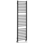 Handdoekradiator Sapho Dina Recht 40x156 cm Mat Zwart, Ophalen of Verzenden, Nieuw, Overige typen
