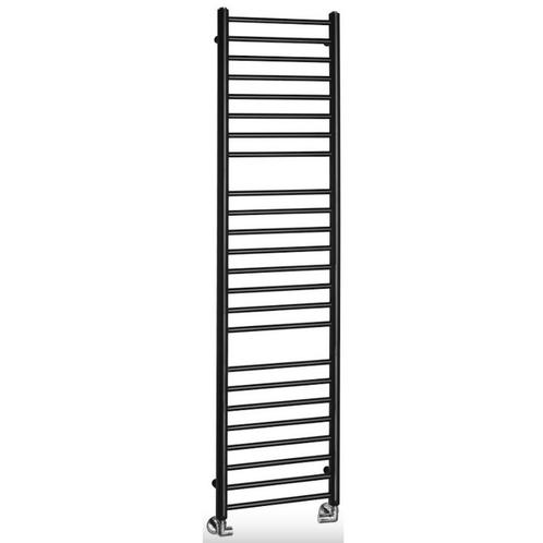 Handdoekradiator Sapho Dina Recht 40x156 cm Mat Zwart, Doe-het-zelf en Verbouw, Sanitair, Overige typen, Nieuw, Ophalen of Verzenden