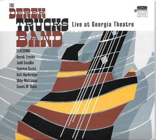 cd digi - The Derek Trucks Band - Live At Georgia Theatre, Cd's en Dvd's, Cd's | Jazz en Blues, Zo goed als nieuw, Verzenden