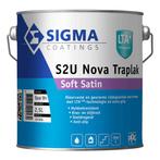 S2U Nova Traplak Soft Satin 2,5 liter, Doe-het-zelf en Verbouw, Verf, Beits en Lak, Ophalen of Verzenden, Nieuw