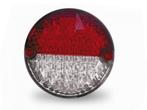 Jokon Knipperlicht/Achterlicht LED 725 Rond Rood/Wit, Caravans en Kamperen, Nieuw