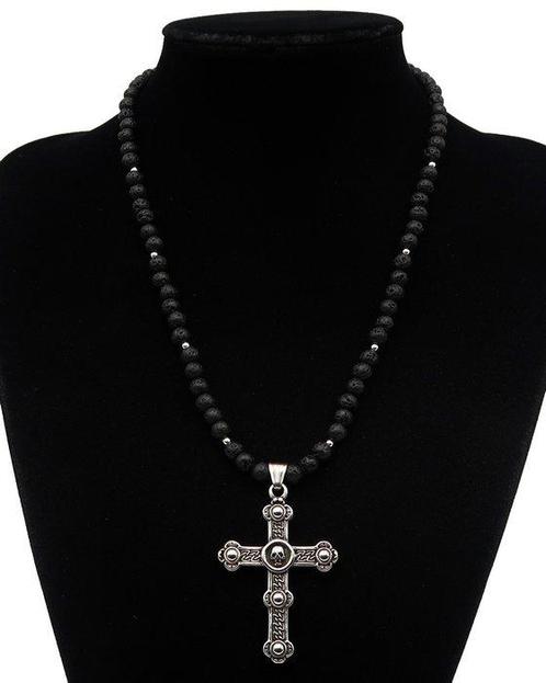 Pierre de lave - Ketting Crux Mortis – Het heilige kracht, Antiek en Kunst, Antiek | Boeken en Bijbels
