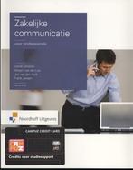 Zakelijke communicatie voor professionals / Vast Boek /, Boeken, Verzenden, Zo goed als nieuw, Frank Jansen