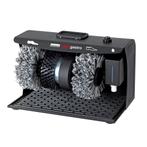 GGM Gastro | Schoenpoetsmachine - 120 watt - 2 poetsborstels, Overige kleuren, Verzenden, Nieuw, Werkschoenen