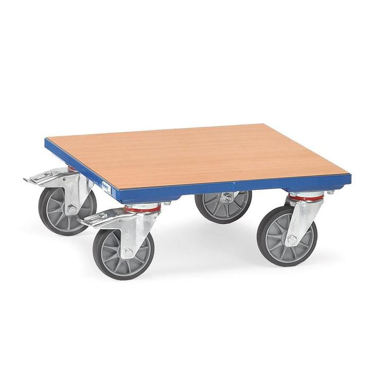 Aanbieding: Rolplateau 400 kg 700x700 met houten platform, Zakelijke goederen, Machines en Bouw | Heftrucks en Intern transport
