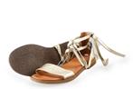 Manfield Sandalen in maat 40 Goud | 10% extra korting, Overige kleuren, Verzenden, Sandalen of Muiltjes, Zo goed als nieuw