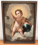 Spaanse school (XVII) - Niño Jesús Salvador del Mundo