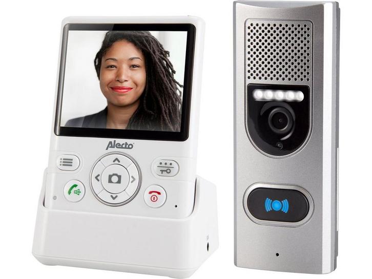 Alecto ADI-250 - Draadloze digitale deurbel met camera - 3.5, Huis en Inrichting, Deurbellen, Zo goed als nieuw, Verzenden