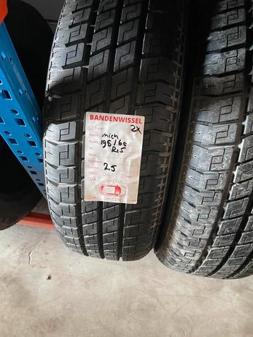 2x Michelin 195 65 R15 *ZOMER* 7,5MM gratis montage beschikbaar voor biedingen