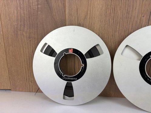 Basf - 26 cm spoelen met tape - 1980, Audio, Tv en Foto, Radio's