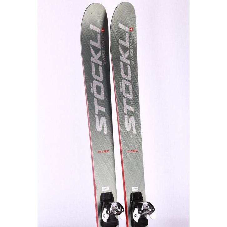 186 freeride skis STOCKLI EDGE TOUR 100, grip walk, titec +, Sport en Fitness, Skiën en Langlaufen, Gebruikt, Verzenden