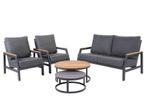 Taste by 4so ravenna 2,5 zits sofa-loungeset + stonic salont, 4 zitplaatsen, Bank, Loungeset, Nieuw
