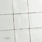 Handvorm tegels oud hollandse witjes wit hoogglans 13x13 cm, Doe-het-zelf en Verbouw, Tegels, Verzenden, Nieuw