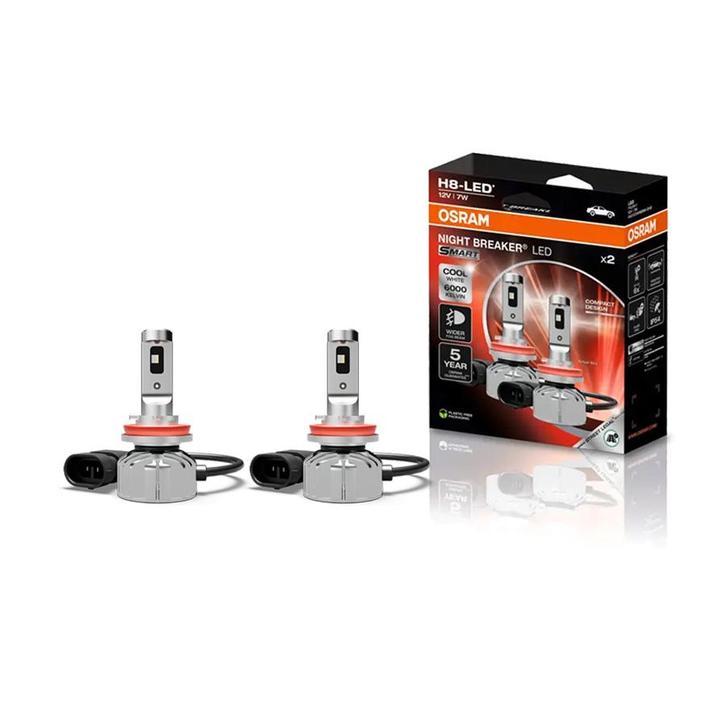 Osram Night Breaker LED Smart H8 ECE-goedgekeurd Set, Auto-onderdelen, Verlichting, Nieuw, Ophalen of Verzenden