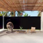 vidaXL Windscherm uittrekbaar 220x1000 cm zwart, Verzenden, Nieuw