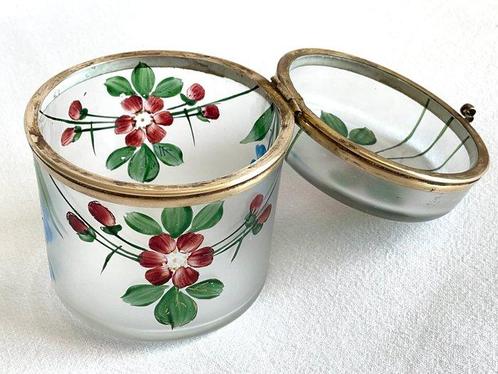 Boîte à Bijoux - Sieradendoos - beautiful enamelled painted, Antiek en Kunst, Kunst | Designobjecten