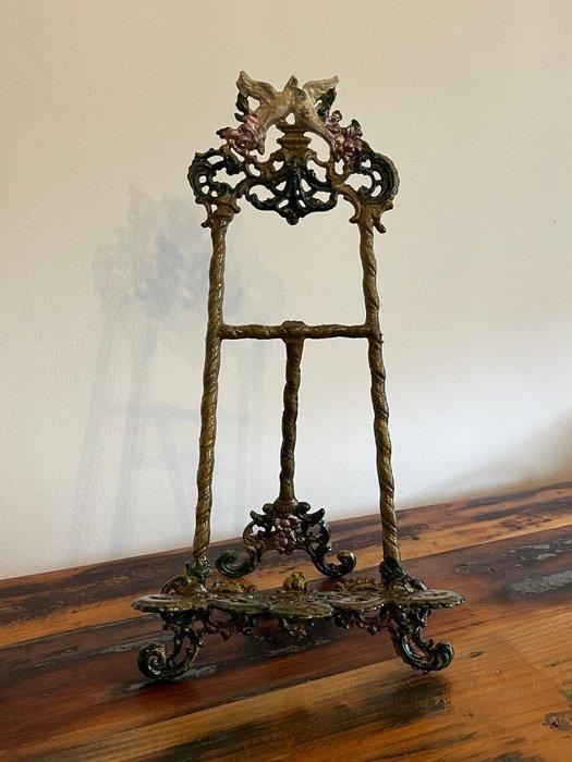 Schildersezel - gietijzer - Schildersezel-boekensteun, Antiek en Kunst, Curiosa en Brocante