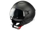 Helm Vito Jethelm met zonnevizier Lavori mat zwart, Fietsen en Brommers, Brommerhelmen, Ophalen of Verzenden, Nieuw, Vito