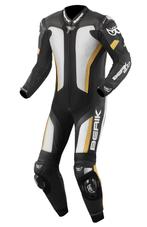 Berik Losail Zwart Wit Brons 1-Delig Motorpak, Motoren, Kleding | Motorkleding, Nieuw met kaartje, Overall, Berik, Heren